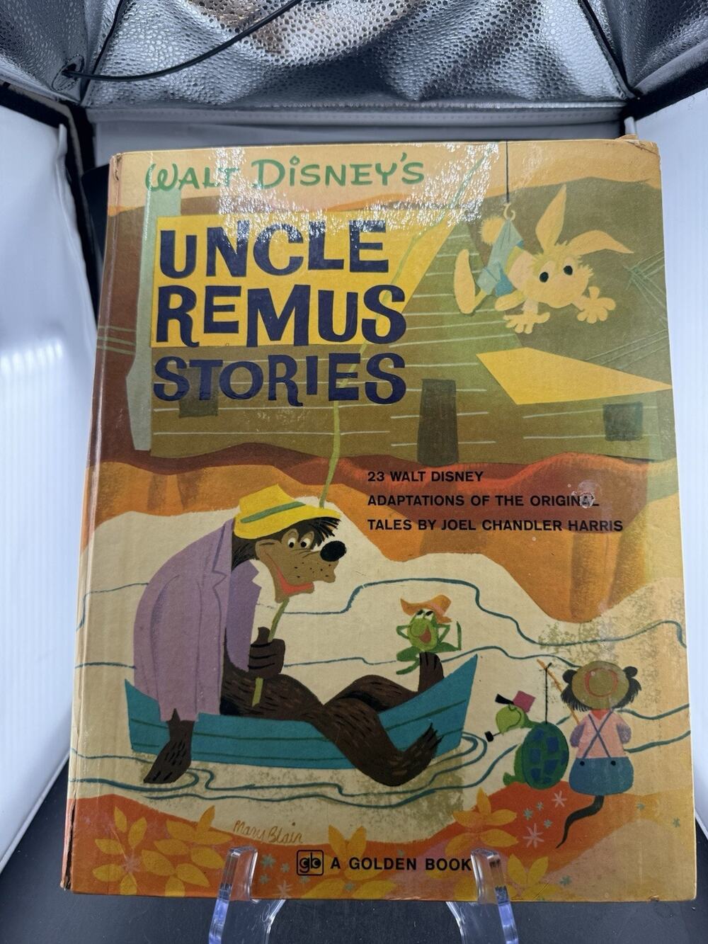 Vintage 1973 Walt Disney Uncle Remus Stories Giant Golden Book 24th Mary Blair